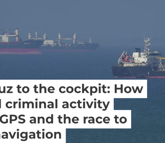 The Strait of Hormuz is just one example of a busy shipping lane where GPS signals are blocked and faked. Asghar Besharati/Getty Images